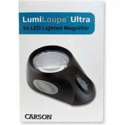 Carson Optical Carson® 5x LumiLoupe Ultra Lighted Magnifier - Pkg Qty 2