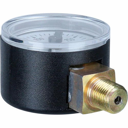 Global Industrial 2-1/2" Pressure Gauge, 600 PSI, 1/4" NPT LM, Plastic - Image 4