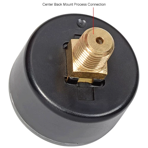 Global Industrial 2" Pressure Gauge, 300 PSI/KPA, 1/4" NPT CBM, Plastic - Image 7