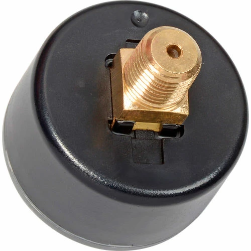 Global Industrial 2" Pressure Gauge, 30 INHG VAC, 1/8" NPT CBM, Plastic - Image 3