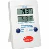 Cooper-Atkins Cooper Mini Wall Thermometer, Trh122m-0-8, Digital Temperature & Humidity, Dual Display