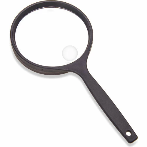 Carson Optical Carson HandHeld Series Oversized Magnifier, 4", 2x Power, Black - Image 3