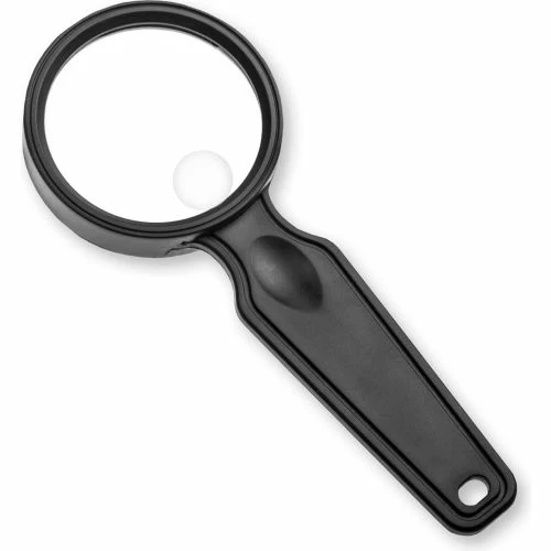 Carson Optical Carson Magniview Series Hand-Held Magnifier, 2", 3x Power with 6x Spot Lens, Black - Image 5