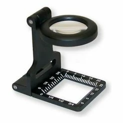 Carson Optical Lt-60 Metal Linentest™ Magnifier - Pkg Qty 3