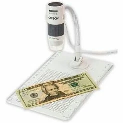 Carson Optical Carson® MM-840 eFlex™ 300x Lighted Digital Microscope w/ Graduated Base