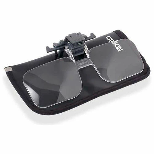 Carson Optical Od-14 Clip&Flip Magnifier - Pkg Qty 4