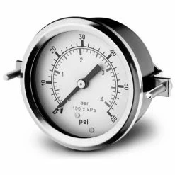 Dynamic Fluid Components Dynamic 2 1/2 " Fluid Glycerine Filled Pressure Gage Panel 10000 PSI