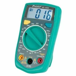 Eclipse MT-1233C - Multimeter, Digital, 3 1/2