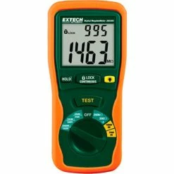 Extech 380260-NIST Autoranging Digital Megohmmeter, 1000 AC Voltage NIST Certified