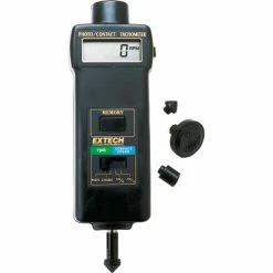 Extech 461895 Combination Contact/Photo Tachometer, rpm, 5 to 99,999, 0.5 to 20,000