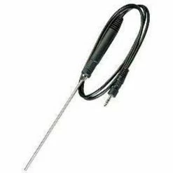 Extech 850185 RTD Temperature Probe, Type K, Stainless Steel, 4"L