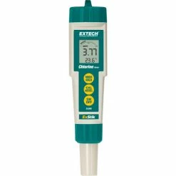 Extech CL200 ExStik® Chlorine Meter, Submersed In Sample Cup W/ExTab Reagent Tablets
