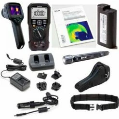 Flir DM93-NIST True RMS Industrial MultiMeter, Black NIST Certified