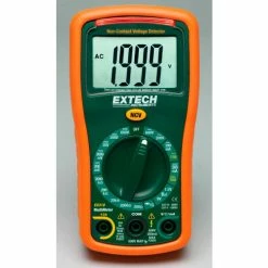Extech EX310-NIST MultiMeter W/NCV, Red/Black NIST Certified