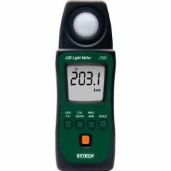 Extech LT40 LED Light Meter, Battery, Case Included, 1"W