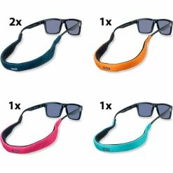 Carson Optical Carson Floating Eyewear Retainers, Assorted Color, Pack of 5
