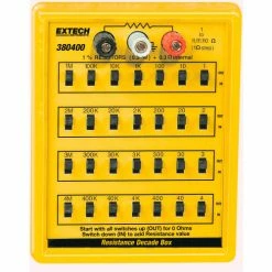 Extech Resistance Substitution Box 380400 Extech Resistance
