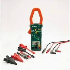 Extech Clamp Meter 380976-K Extech Clamp Meters, HVAC (CATIV-600V Test Leads)