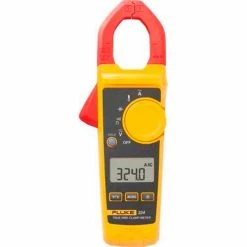 Fluke Electronics Fluke 324 40/400A AC, 600V AC/DC True-RMS Clamp Meter W/Temperature, & Capacitance Measurements