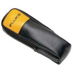 Fluke Electronics Fluke C33 Soft Case, Vinyl, Black/Yellow, Zippered carrying case W/durable vinyl exterior