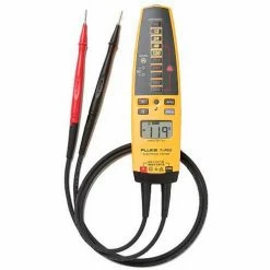 Fluke Electronics Fluke T+PRO Electrical Tester, Digital Display, AC/DC Voltage Detection by Light, Sound, & Vibration