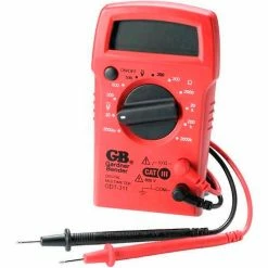Gardner Bender Digital Multimeter, 3 Func, 11 Range, Manual