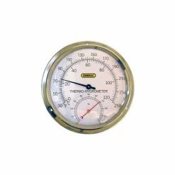General Tools A600FC Analog Thermo-Hygrometer With 5" Aluminum Dial