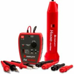 Tripplet Triplett Fox & Hound Hotwire Live Wire Tone & Probe Kit w/ LED Headlights
