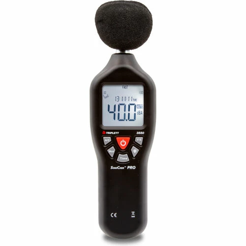 Tripplet Triplett SoniChek PRO Professional Compact Sound Level Meter, 30 to 130DBR