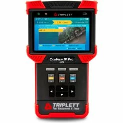 Tripplet Triplett Camview Pro+™ IP and Analog Security Camera Tester, H.264 IP, AHD 1.0, HD-TVI 2.0