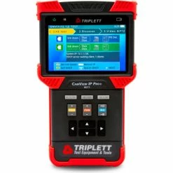 Tripplet Triplett Camview Pro+™ IP and Analog Security Camera Tester, H.265, AHD 2.0, HD-TVI 3.0