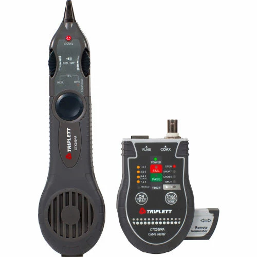 Tripplet Triplett RJ45 & COAX Tester & Inductive Probe