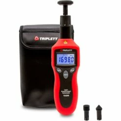Tripplet Triplett Contact and Laser Photo Tachometer, 8-1/4' Max Target Distance