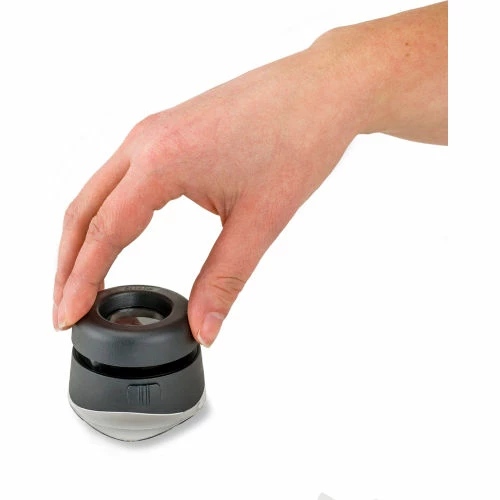 Carson Optical Carson VersaLoupe 10x LED Lighted Focusable Stand Loupe Magnifier, Black - Image 6