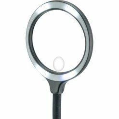 Carson Optical Carson DeskBrite Aspheric Magnifier & Desk Lamp, 4", 300 COB LED Lighted 2x Power, Black