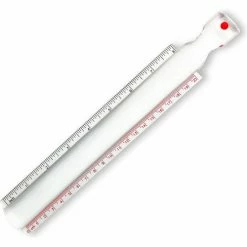 Carson Optical Carson Bar Ruler Magnifier, 8", 1.5x Power, Clear
