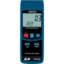 Reed Instruments Data Logging Thermo-Anemometer with Vane