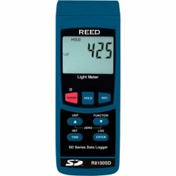 Reed Instruments Data Logging Light Meter with 100,000 Lux