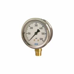 Wika Instruments 2" Type 212.53 30INHG VAC Gauge - 1/4" NPT CBM Stainless Steel