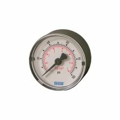 Wika Instruments 2" Type 111.12 15PSI Gauge - 1/8" NPT CBM Plastic