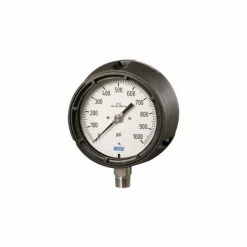 Wika Instruments 4.5" Type 233.34 100PSI Gauge - 1/2" NPT LM POCAN