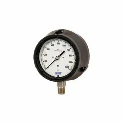 Wika Instruments 4.5" Type 232.34 600PSI Gauge - 1/4" NPT LM POCAN