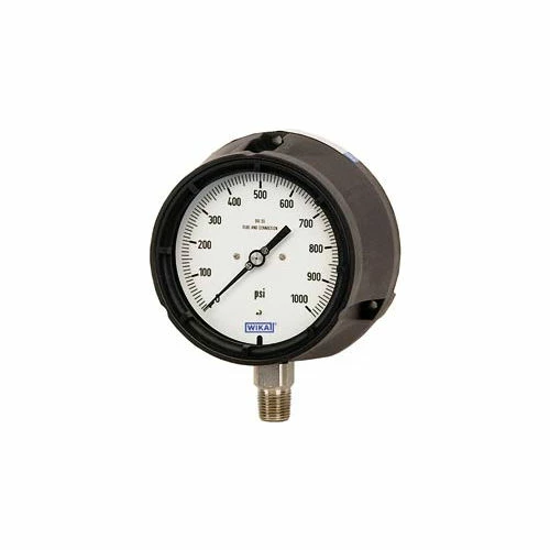 Wika Instruments 4.5" Type 232.34 160PSI Gauge - 1/2" NPT LM POCAN