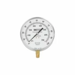 Weiss Instruments 4 1/2" dial, 1/4" NPT, 0-300 PSI